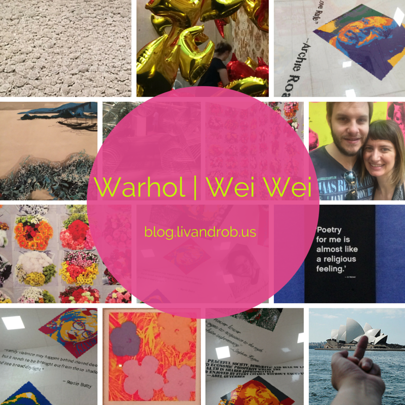 Warhol & Wei Wei at the NGV